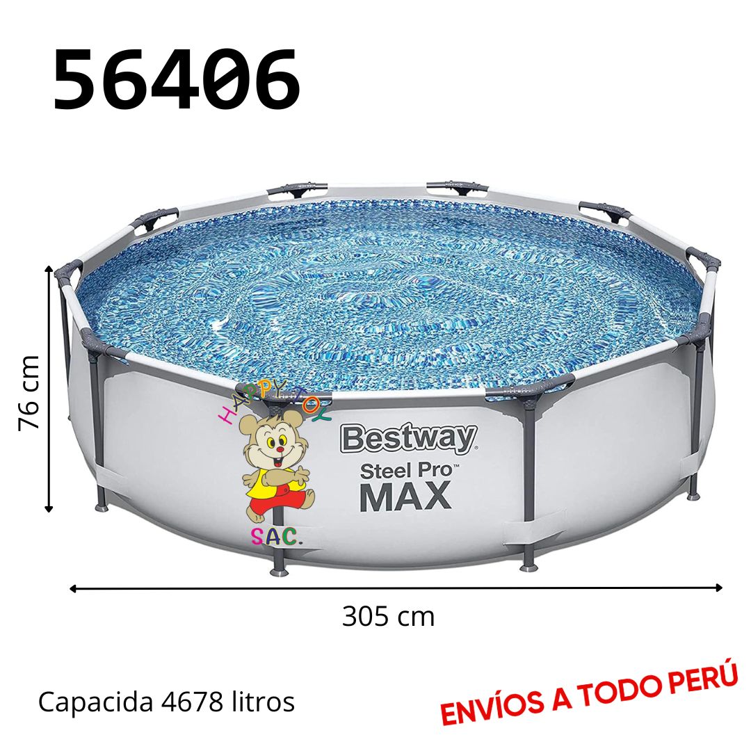 PISCINA ESTRUCTURAL 305 X 76 CM BW