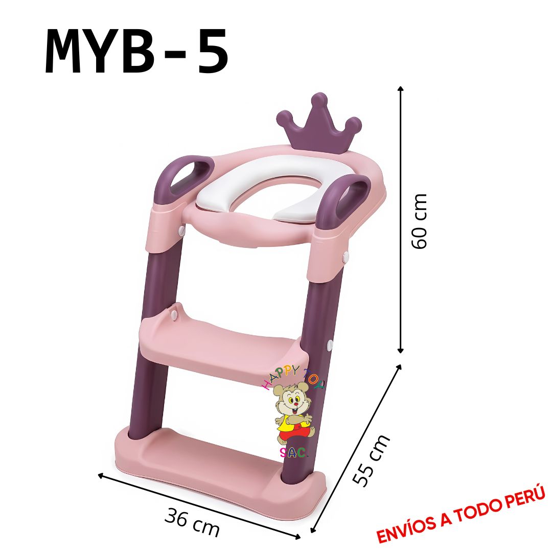 ADAPTADOR DE BAÑO CON ESCALERA 36 X 55 X 60 CM 