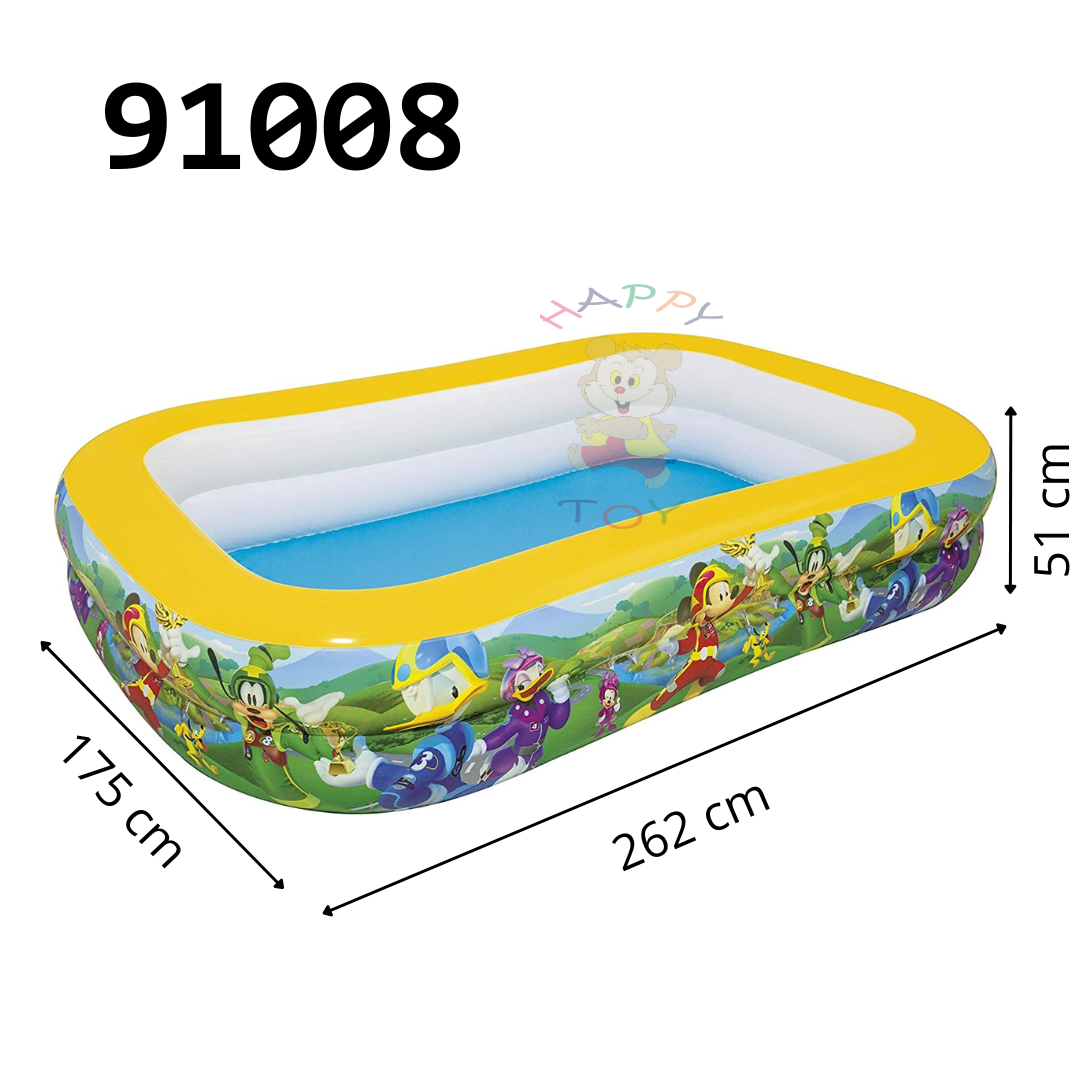 PISCINA INFLABLE DISNEY 262 X 175 X 51 CM BW
