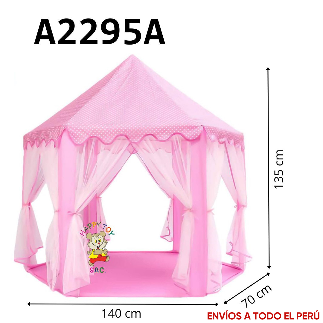 CASTILLO PRINCESA CON TUL 140 X 135 CM