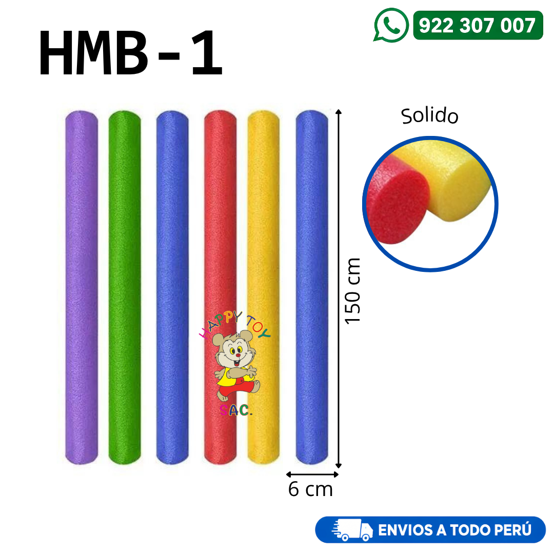 FLOTADOR TIPO TALLARIN SOLIDO 6 X 150 cm