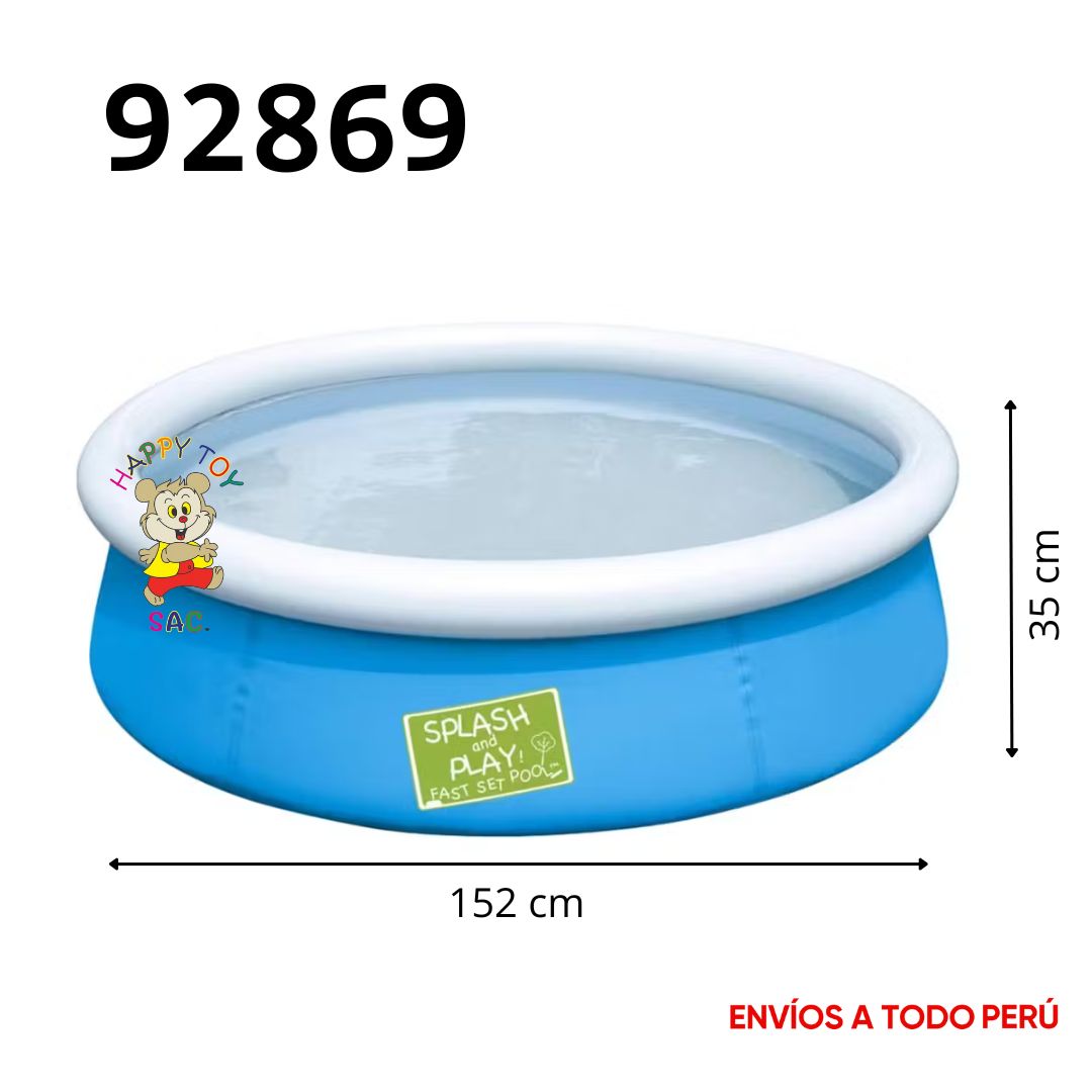 PISCINA OLLITA INFLABLE 152 X 35 CM BW